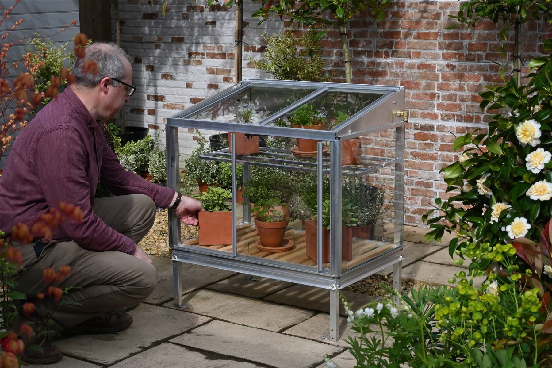 Herb House - Frame &amp; Shelves Cotswold Green