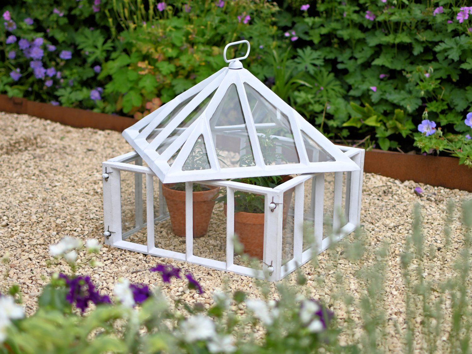 18&quot; Cast Iron Garden Cloche