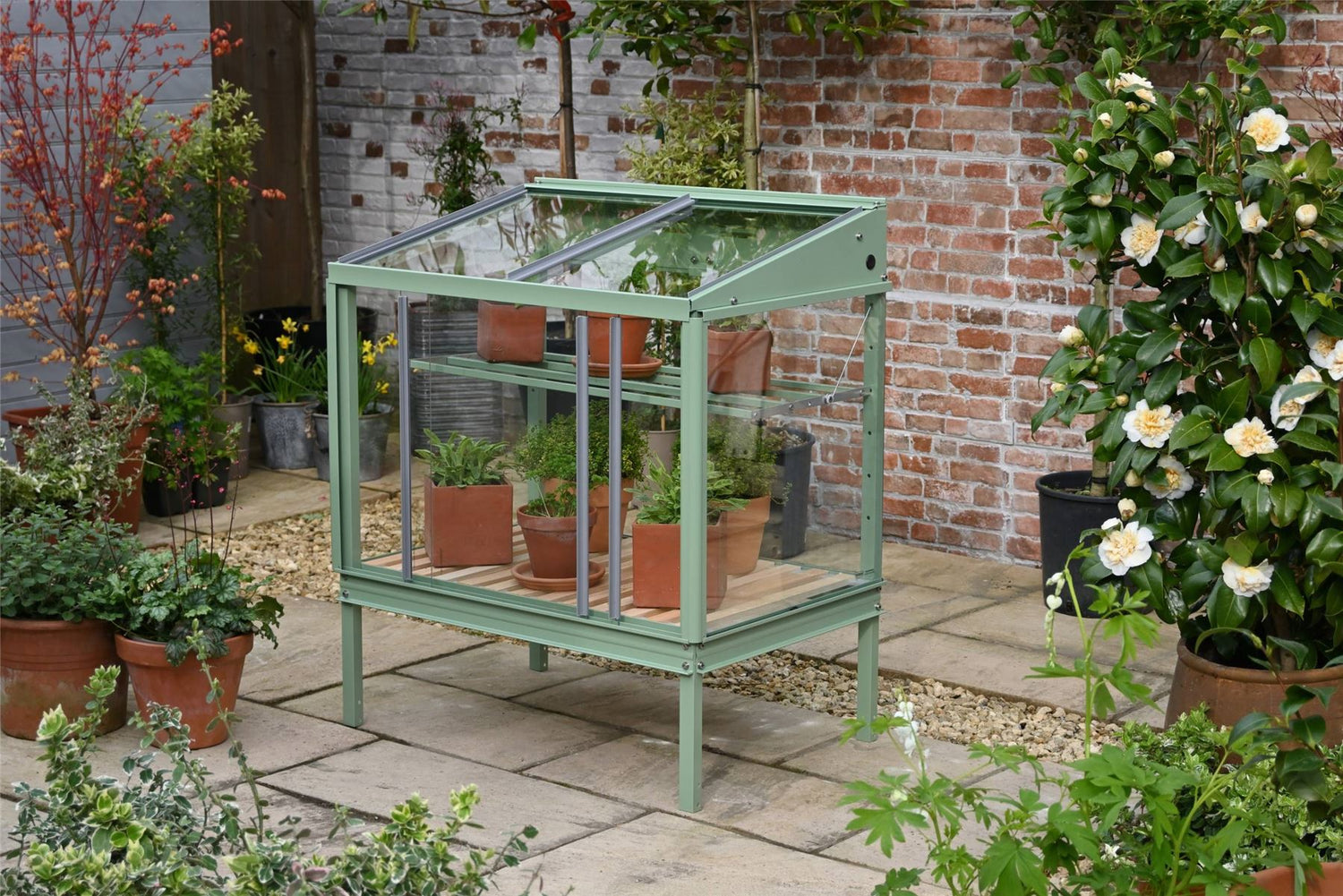 Herb House - Frame &amp; Shelves Cotswold Green