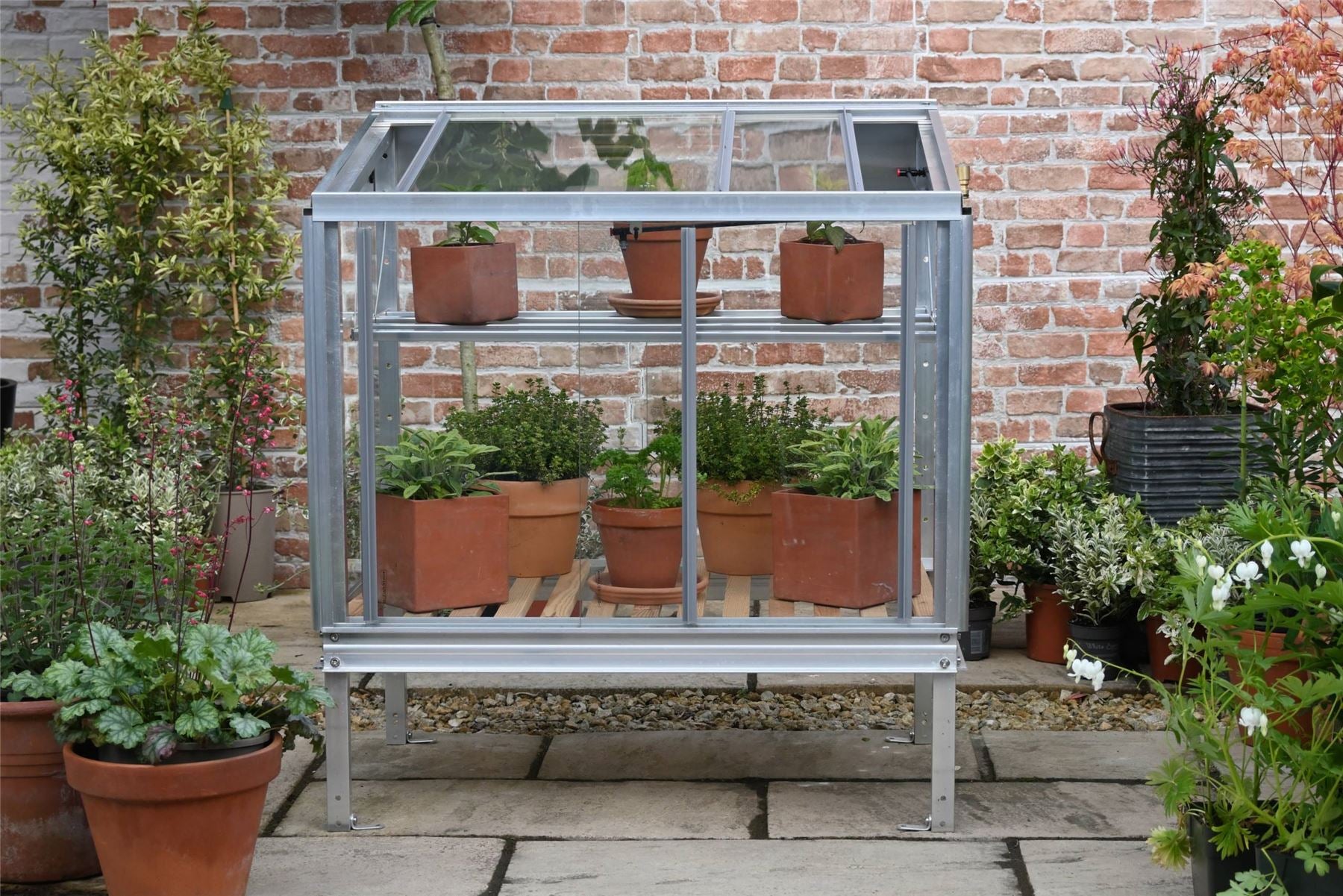 Herb House - Frame &amp; Shelves Anthracite