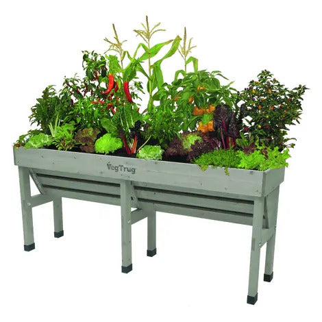 Medium VegTrug Wall Hugger - Grey Wash