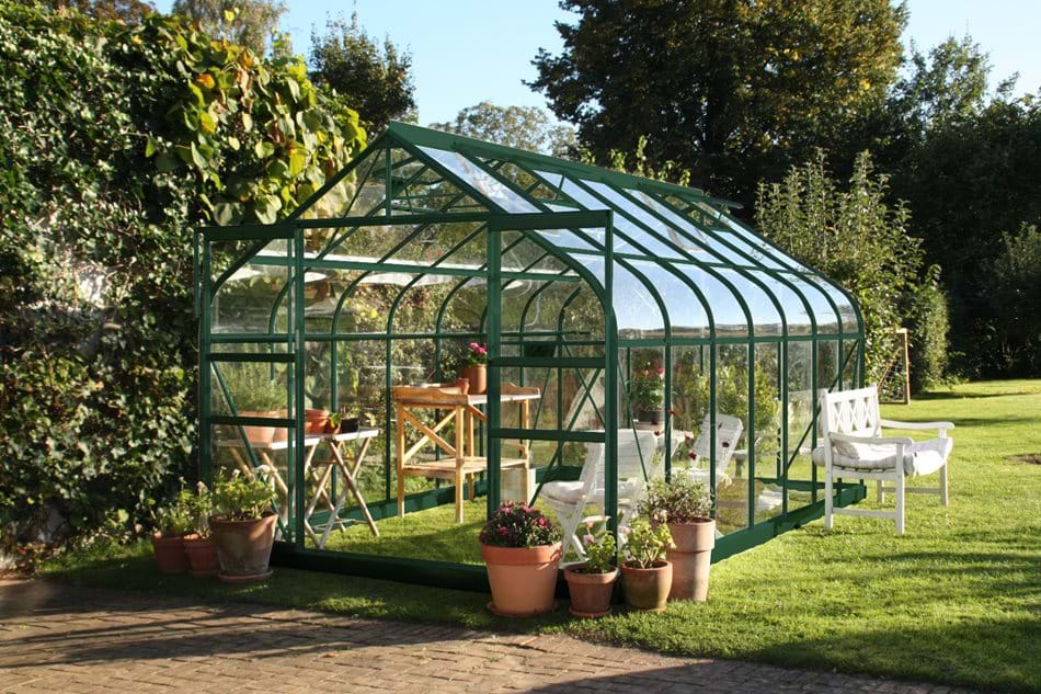 SUPREME 814 8ft x 14ft Double Door Greenhouse